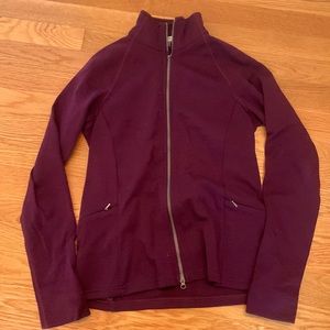 Ibex full zip sweater plum purple size small like smartwool Patagonia